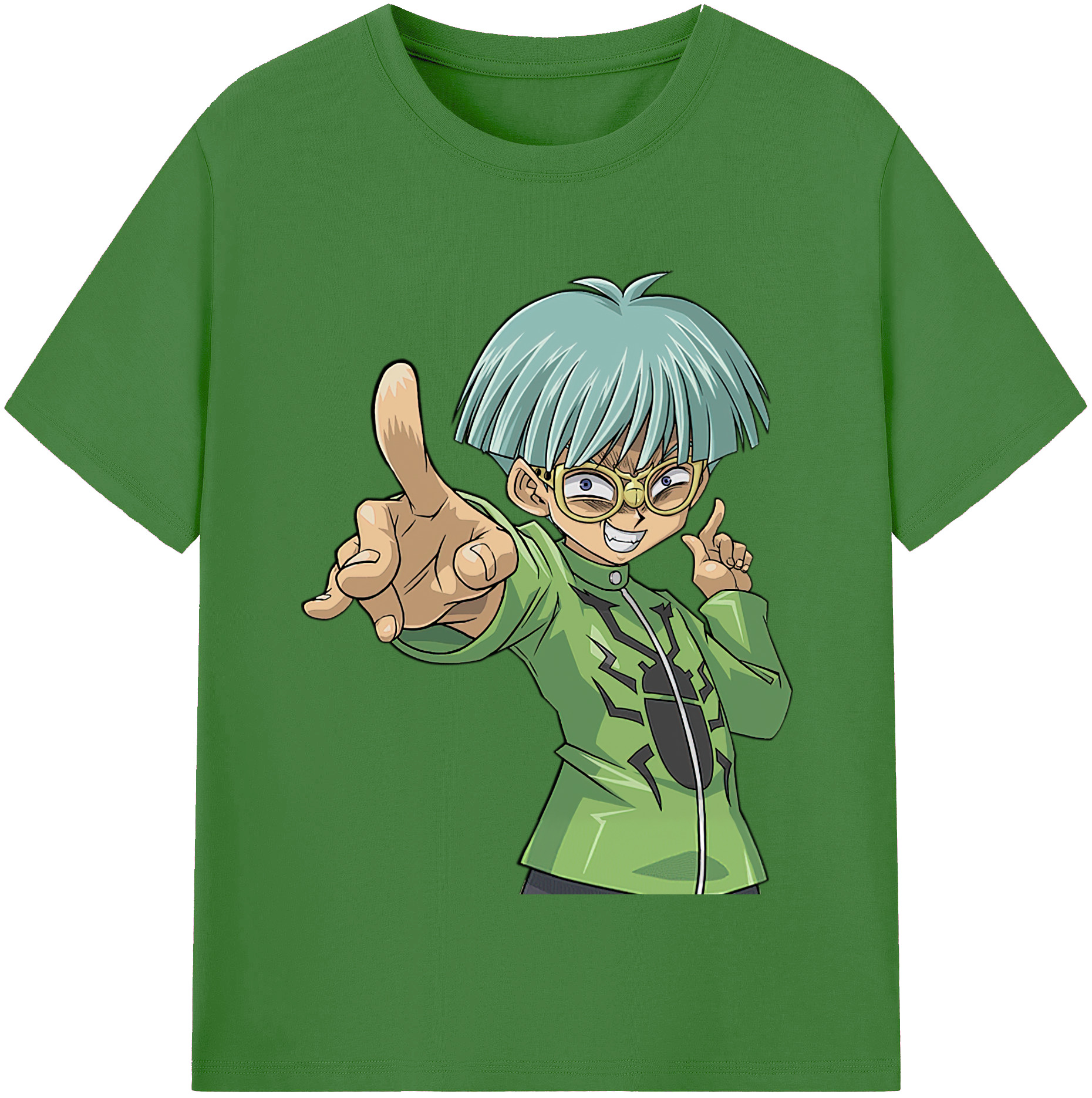 （画像用） 遊☆戯☆王 Yu-Gi-Oh! レディースカジュアルプリントTシャツ（綿100％）